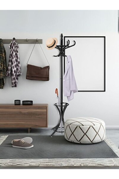 Gazzini Furniture Hawthorne 6'lı Ahşap Tonet Askılık