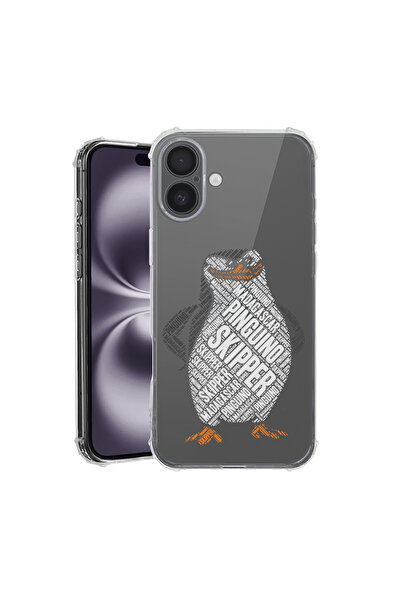 bestcase Carcasă spate antișoc pentru Apple iPhone 16 Plus, Calligraphy Skipp...