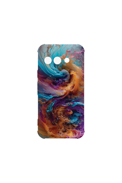 bestcase Carcasă spate antișoc pentru Google Pixel 9a, culori lichide, AS 1232