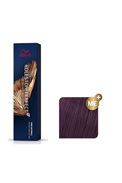 Wella Vopsea de Par 33/66 Permanenta - Vibrant Reds Koleston Perfect Me+ Castaniu Violet Intens Inchis - W