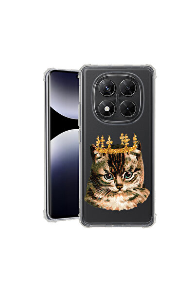 bestcase Carcasă spate antișoc pentru Xiaomi Redmi Note 14 Pro Plus, King Cat...