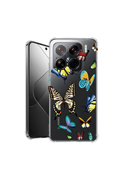 bestcase Αντικραδασμική θήκη πλάτης για Xiaomi 15 Pro, όμορφες χρωματιστές πε...