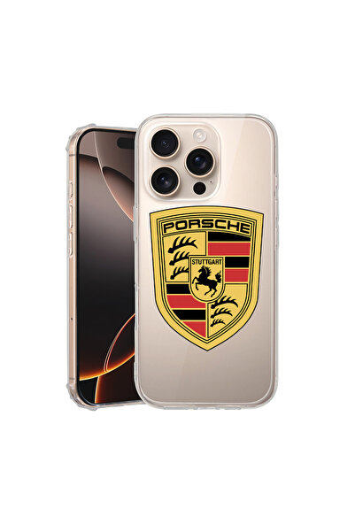 bestcase Αντικραδασμική θήκη πλάτης για Apple iPhone 16 Pro, Porsche, AS 1722