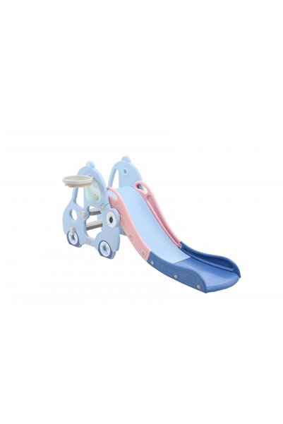 DacEnergy Tobogan pentru copii , realizat din plastic, cu cos de baschet, in ...