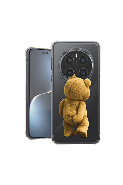 bestcase Carcasă spate antișoc pentru Honor Magic7 Pro, model Teddy Bear Hidd...