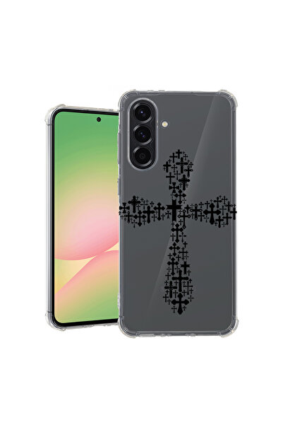 bestcase Αντικραδασμική θήκη πλάτης για Samsung Galaxy S25 Plus, Σταυρός σε σ...