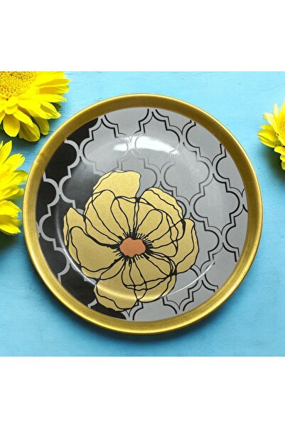 Diamond Porselen 17 cm Porselen Tatlı Tabağı 6’lı Set – Porselen, Şık Sofra S...