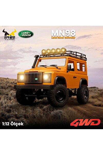 MN Model MN98 V2 1/12 Land Rover Defender D90 4WD RC Model Crawler Offroad Uzaktan Kumandalı Araba T