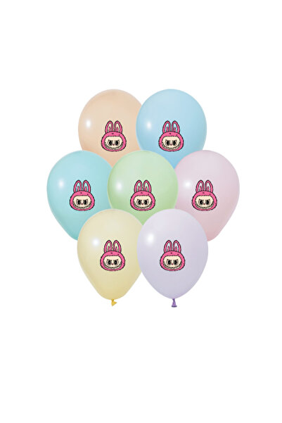 party mix Labubu Balloon Set of 10 – Party & Birthday Decoration – Labubu Bal...