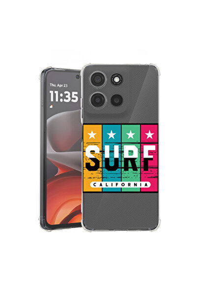 bestcase Carcasă spate antișoc pentru Motorola Moto G75, Surf - California, 1...