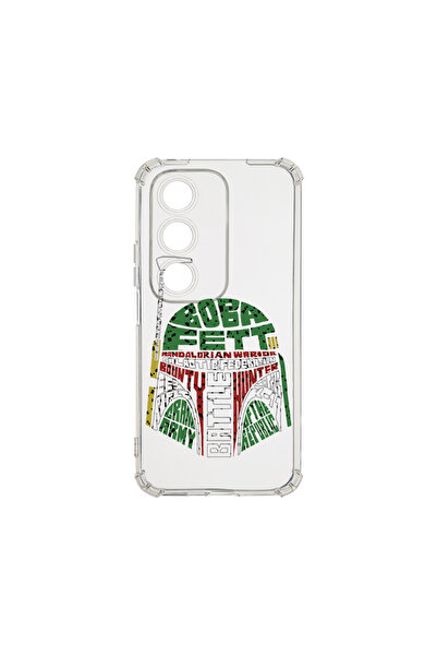 bestcase Carcasă spate antișoc pentru OPPO A80 5G, caligrafie Boba Fett, AS 1515