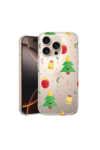 bestcase Carcasă spate antișoc pentru Apple iPhone 16 Pro, model Brad de Crăc...