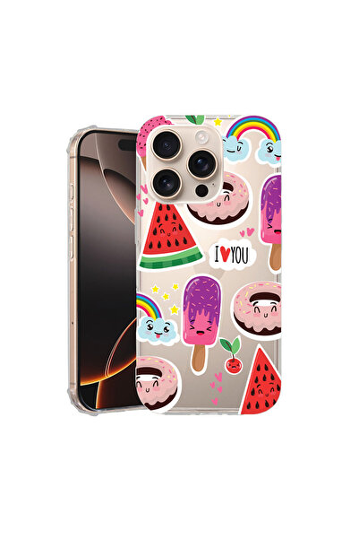 bestcase Αντικραδασμική θήκη πλάτης για Apple iPhone 16 Pro, καλοκαιρινή αίσθ...