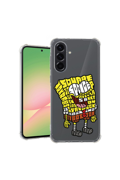 bestcase Carcasă spate antișoc pentru Samsung Galaxy A26, Calligraphy Sponge ...