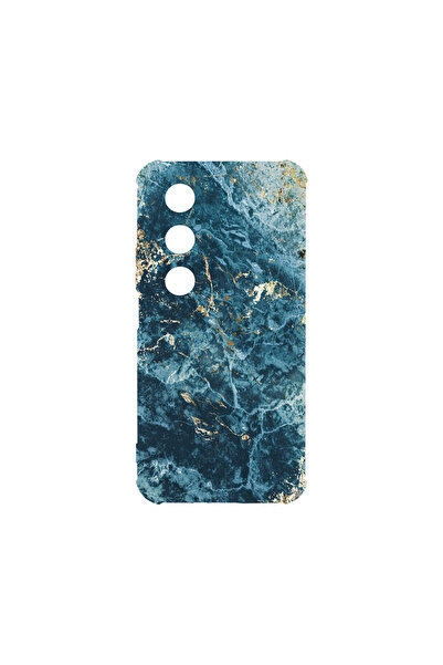 bestcase Carcasă spate antișoc pentru OPPO A80 5G, marmură - verde și auriu, ...