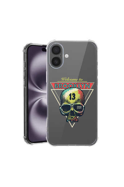 bestcase Carcasă spate antișoc pentru Apple iPhone 16 Plus, Brooklyn 13, AS 1497