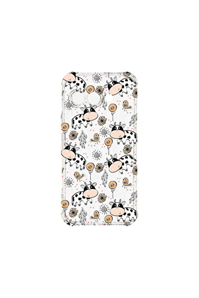 bestcase Carcasă spate antișoc pentru Google Pixel 9a, model vacă, AS 1434