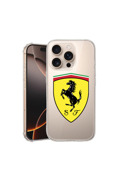 bestcase Carcasă spate antișoc pentru Apple iPhone 16 Pro, Ferrari, AS 1774
