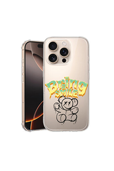 bestcase Αντικραδασμική θήκη πλάτης για Apple iPhone 16 Pro Max, αρκουδάκι με...