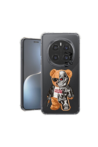 bestcase Carcasă spate antișoc pentru Honor Magic7 Pro, jumătate robot, jumătate ursuleț de pluș, 1926356 AS 931