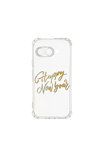 bestcase Carcasă spate antișoc pentru Google Pixel 9a, An Nou Fericit, AS 1825