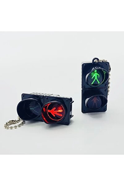 ZephiaStore سلسلة مفاتيح مصغرة مضيئة على شكل مصباح يايا