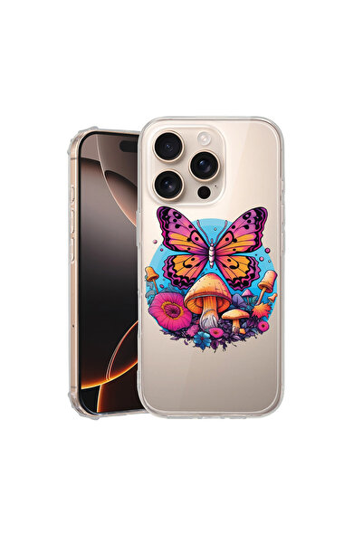 bestcase Carcasă spate antișoc pentru Apple iPhone 16 Pro, Dream Colors - Flu...
