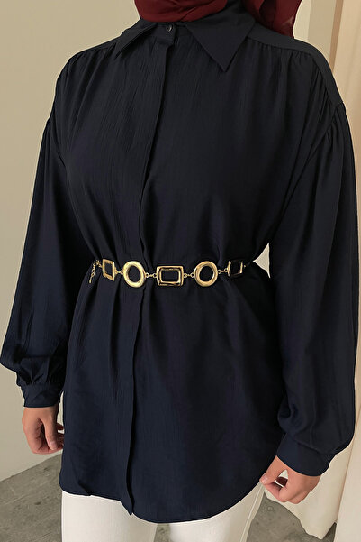 HYWONA مربع بيضاوي الشكل منقوش أصلي مقاوم للبهتان رقم 1 حزام سلسلة عالي الجودة