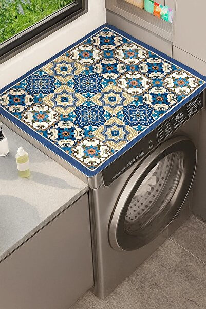 Valerine Life غطاء منظم للغسالة والمجفف، غير قابل للانزلاق ومقاوم للسوائل 27C...