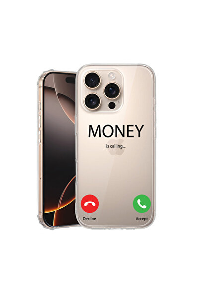 bestcase Carcasă spate antișoc pentru Apple iPhone 16 Pro Max, Banii te cheam...