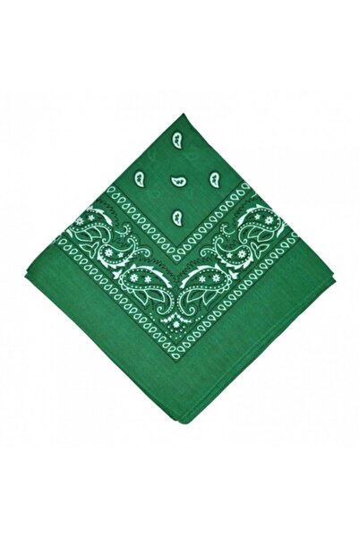 OEM Bandana-type Scarf, Cotton, 55x55 cm, Green