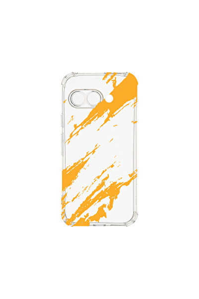 bestcase Carcasă spate antișoc pentru Google Pixel 9a, dungi aurii, AS 1054