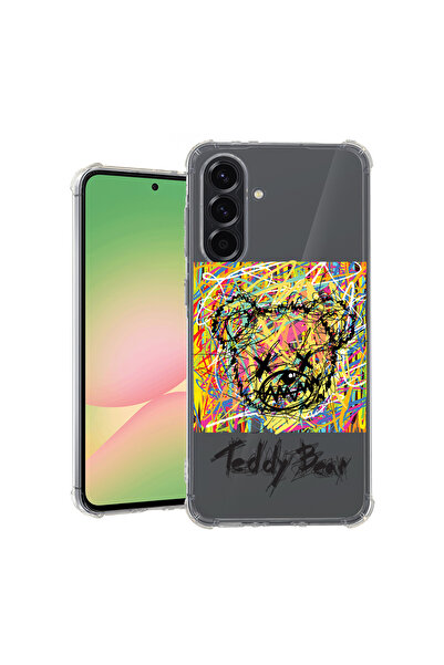 bestcase Carcasă spate antișoc pentru Samsung Galaxy M16 5G, Teddy Bear Abstr...
