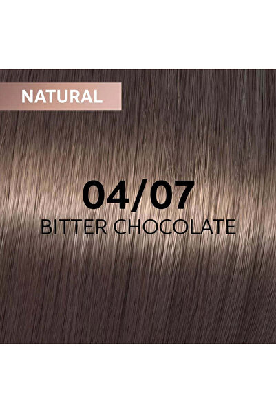 Wella Vopsea de păr 04/07 Demi-Permanentă - Shinefinity Zero Lift Glaze Șaten Mediu 60ml -