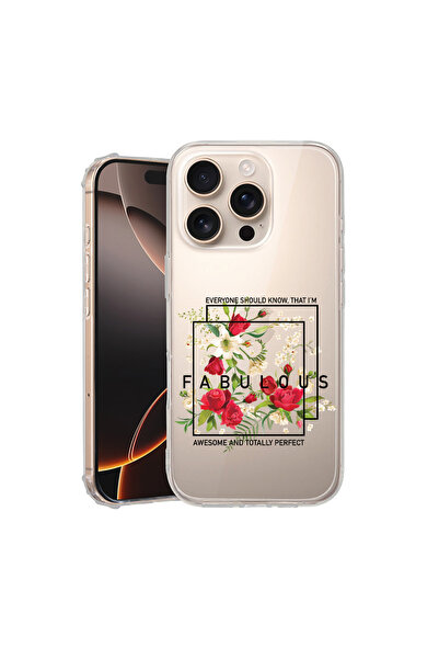bestcase Carcasă spate antișoc pentru Apple iPhone 16 Pro Max, Fabulous, AS 1804