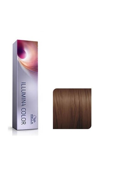 Wella Vopsea de Par 5/7 Permanenta - Illumina Color Castaniu Maro Deschis -