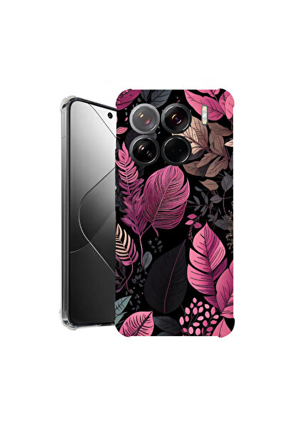 bestcase Carcasă spate antișoc pentru Xiaomi 15 Pro, pene de trandafir, 19263...