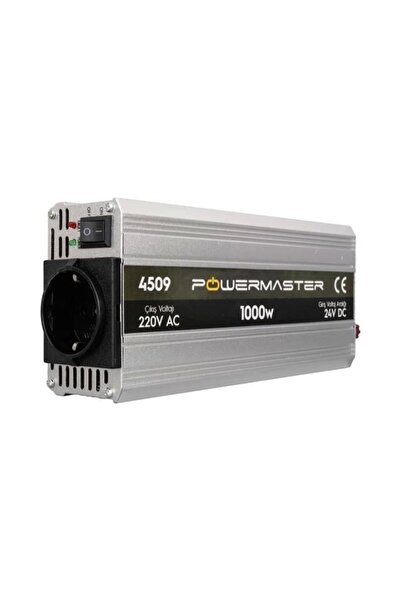 Powermaster PM-4509 24 Volt - 1000 Watt Modifiye Sinüs İnverter