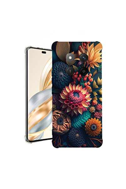 bestcase Carcasă spate antișoc pentru Honor Magic7 Lite, flori colorate, 1926...