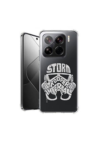 bestcase Carcasă spate antișoc pentru Xiaomi 15, Calligraphy Storm Trooper, 1...
