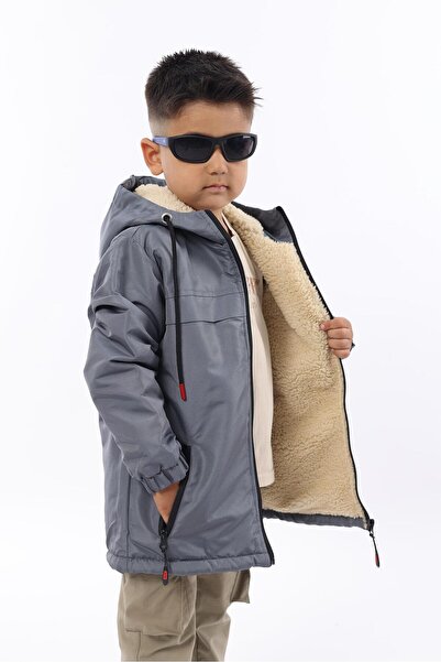 FLUEND MODA Palton și jachetă pentru copii rezistentă la apă și vânt