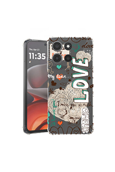 bestcase Carcasă spate antișoc pentru Motorola Moto G75, Love, 1946016 AS 25