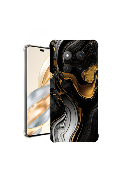 bestcase Αντικραδασμική θήκη πίσω μέρους για Honor Magic7 Lite, σε υγρά χρώμα...