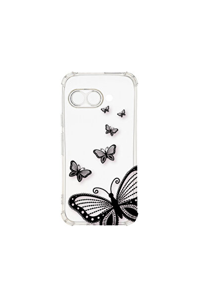 bestcase Αντικραδασμική πίσω θήκη για Google Pixel 9a, Butterfly, AS 79