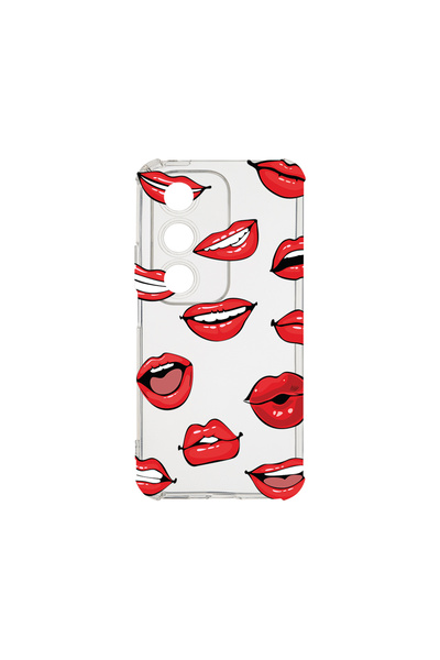 bestcase Carcasă spate antișoc pentru OPPO A80 5G, model buze - sărut, AS 1431