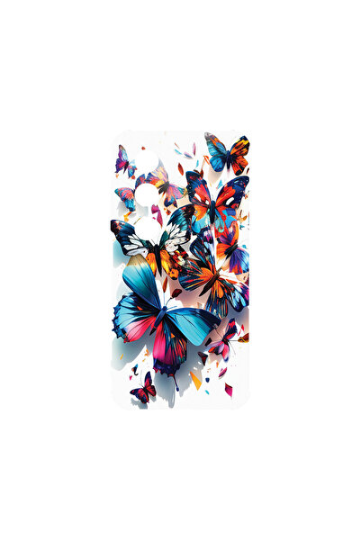 bestcase Carcasă spate antișoc pentru OPPO A80 5G, fluturi colorați, AS 1226