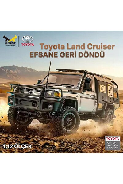 MN Model MN82S 1/12 Supertourer Toyota Land Cruiser LC79 4WD RC Model Uzaktan Kumandalı Araba Crawle