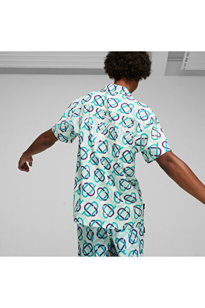 Puma Mens x PALM TREE CREW T-Shirt - White