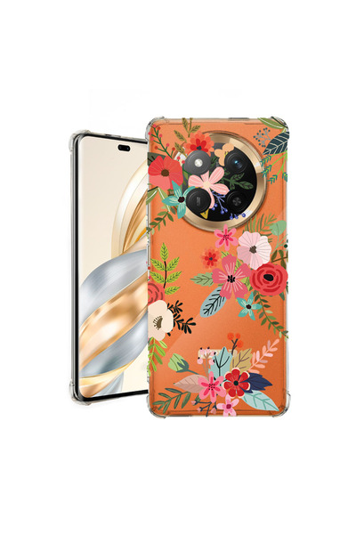 bestcase Carcasă spate antișoc pentru Honor Magic7 Lite, flori, 1926355 AS 630