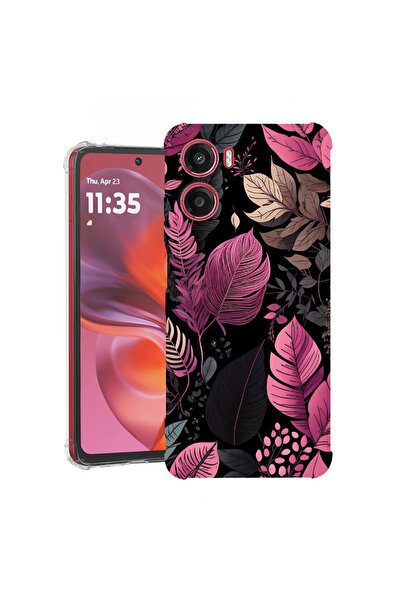 bestcase Αντικραδασμική θήκη πίσω μέρους για Motorola Moto G05, Φτερά τριαντά...